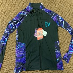 Hunt worth women’s jacket size large full zip new